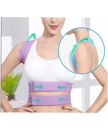 DFHBFG Adjustable Back Brace Support Belt - Posture Corrector for Lumbar & Shoulder | Improve Posture with Comfort - Buy Online on GoSupps.com
