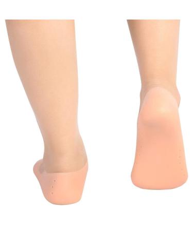 Silicone Socks for Foot Care | Moisturizing & Protective Tool | M-Skin Color | International Shipping Available - Buy Online on GoSupps.com
