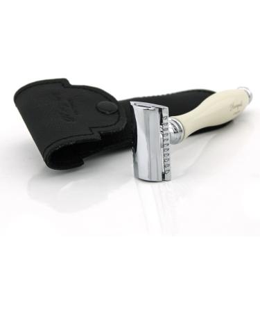 Traditional DE Safety Razor Set for Men | Perfect Gift | Premium Quality Shaving - Buy Online on GoSupps.com