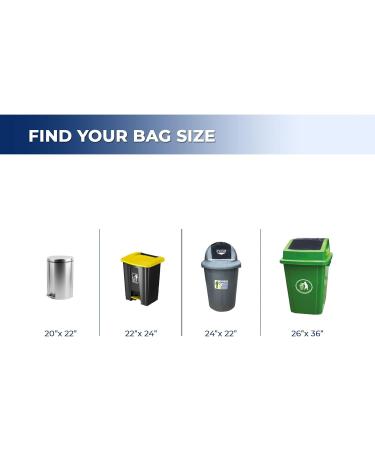 Spartano White Garbage Bags 20 x 22 Inch (500 Count) Regular Kitchen Garbage Bag for Waste Bin Multipurpose Trash Bags for Home & Office 20 x 22 (Pack of 500) Regular - Buy Online on GoSupps.com
