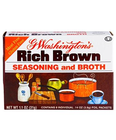 George Washington Broth, Brown, 1.1-ounces (Pack of 24)