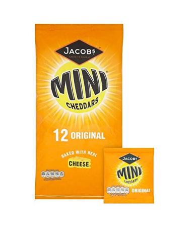 Jacob's Jacob's Mini Cheddar Cheeses 25g x 12 per Pack