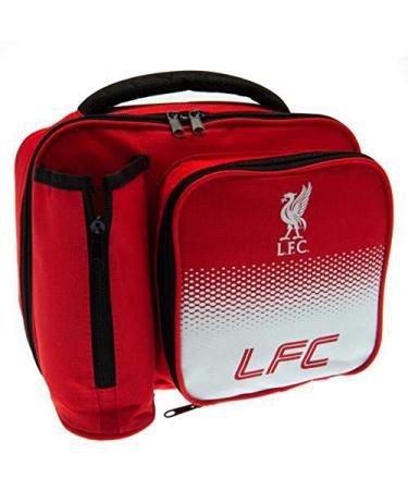 Liverpool FC Lunch Bag - Fade Design - Features Bottle Holder on Side