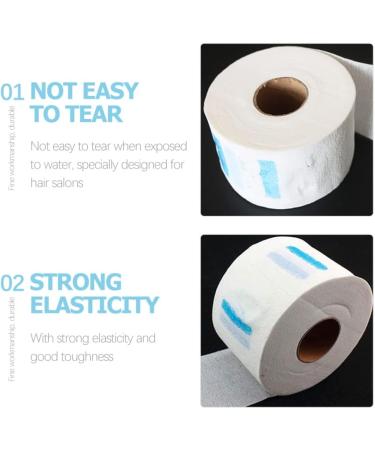 FOMIYES 10 Rolls Scarf Neck Paper Disposable Flexible Neck Strips Salon Neck Band Neck Protection Papers Collar Paper for Hair Cutting Neck Tape Stretchy White Elastic Roll Paper - Buy Online on GoSupps.com