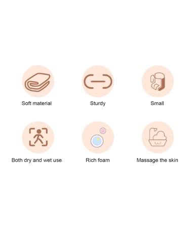 Exfoliating Bath Gloves - Reusable Ramie Fiber Scrub Gloves for Men & Women | International Shipping - Buy Online on GoSupps.com