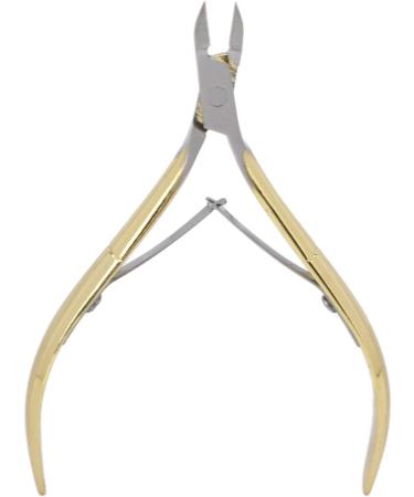 Cuticle Nippers Ergonomic Cuticle Nipper with Protective Cover for Manicure Enthusiasts Gold - Buy Online on GoSupps.com