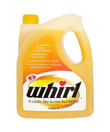 Whirl Vegetable Oil Butter Flavour 1X4LTR - Buy Online on GoSupps.com
