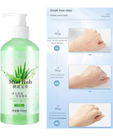 Ginbi Mud Rub Mud Rubbing Artifact Gel Rubbing Mud for Skin Mud Scrub Cream Mud Rub Rubbing Mud Cream Gel Skin Cleansing Gel Mud Rub for Skin (Camellia) - Buy Online on GoSupps.com