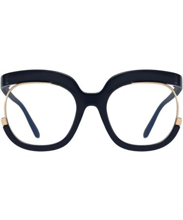 Stylish Round Reading Glasses for Men & Women | Aoolia Bluaufilter Glasses for PC TV & Gaming | Visual Aid Optics (Diopters 3.5) - Buy Online on GoSupps.com