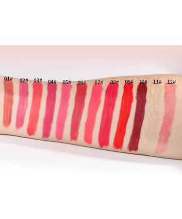 INTEROOKIE Natural Moisturizing Lip Gloss with ThreeDimensional Matte Finish and Long Stay NonFading Pearl Lipstick 02 - Buy Online on GoSupps.com