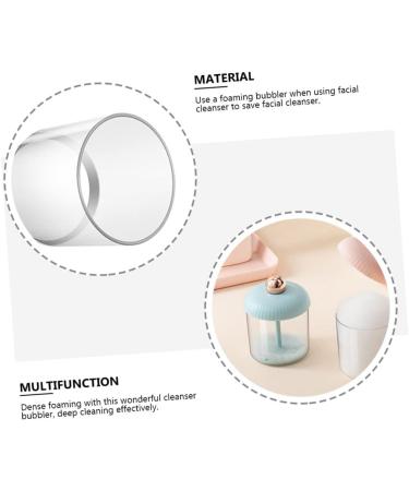 Angoily Sparkling Bottle Facial Cleanser Hand Wash Dispenser Facial Tool Cleaning Soap Foaming Cleaner Facial Whip Face Cleaners Bubble Maker Face Soap Vessel Tools Detergent Perfect Abs 10.50X7.80X7.80CM Blue - Buy Online on GoSupps.com