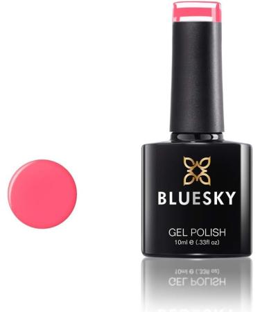 BLUESKY Gel Polish Pink Set Pink Nude Neon Glitter Shimmer (Requires Curing Under Uv/Led Lamp) 10 ml - Buy Online on GoSupps.com