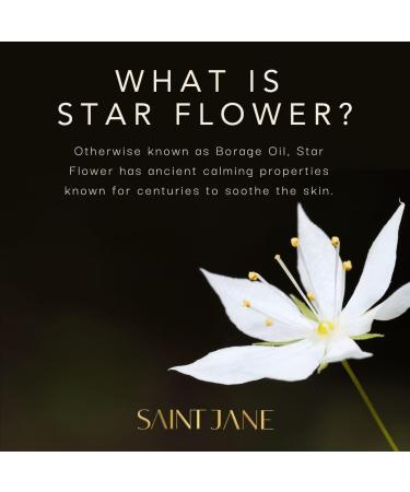 SAINT JANE Star Flower Niacinamide Serum - Luxury Floral-Infused Clean Skincare | 1.5 fl oz (44 ml) - Shop Internationally - Buy Online on GoSupps.com