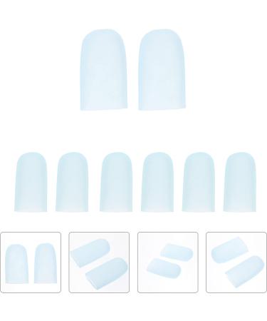 20 Pairs Multi-Function Blue Gel Toe Protectors for Men and Women - Sleeve for Corns, Calluses, and Ingrown Toes - Buy Online on GoSupps.com