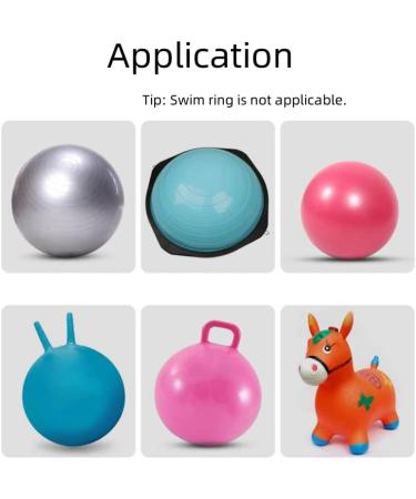 Cafurty 10 Pcs Yoga Ball Plug Replacement Kit for Fitness Exercise Sport | Inflatable Bed Pool Air Stopper Plug Pins - Buy Online on GoSupps.com