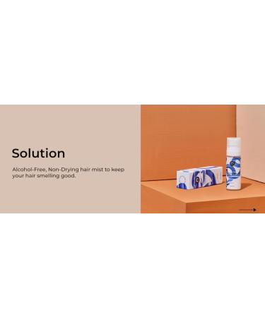Fix My Curls Hair Mist Fragrance | Crystal Aqua Scent | Notes of Cirtus Salt Musk |Alcohol Free & Unisex | 50ml - Buy Online on GoSupps.com
