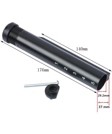 SBGJMY CNC 6 Position Spare Barrel for M4 M16 AEG Series - High Quality Upgrade for Airsoft Enthusiasts | International Shipping Available - Buy Online on GoSupps.com
