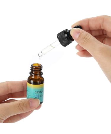 10ml Natural Castor Oil Hair Growth Serum - Essential Moisturizer for Eyebrow & Eyelash Nourishment | International Shipping - Buy Online on GoSupps.com