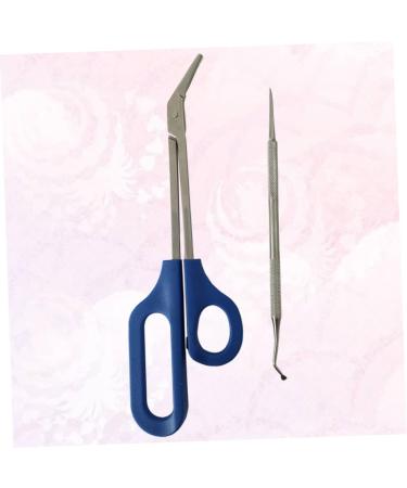 Healeved 1 Set Grooming Kit Silver Color Manicure Kit Fingernail Files Limas De U as Nail Trimmer Nail Kit - Buy Online on GoSupps.com