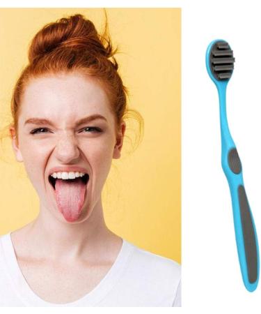 BTOSEP Tongue Brush 2 Pack - Effective Bad Breath Remover & Mouth Cleanser for Men Women Children & Elderly - Freshen Your Breath Today! - Buy Online on GoSupps.com