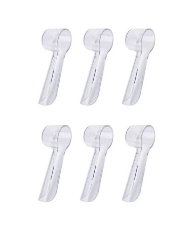 Toothbrush Cover for Oral-b Electric Toothbrush, Electric Toothbrush Replacement Heads Cover for Travel Toothbrushes, Brush Protection Cover for Home (6 Pcs)
