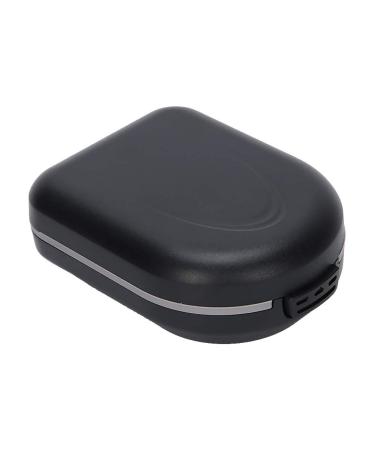 Hearing - Aid Case Behind The Ear Hearing - Aid Case Waterproof Portable Drop Resistance Hearing - Aid Storage Box Black
