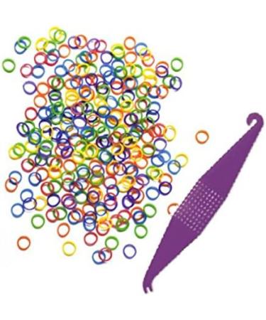 1/4 Inch Neon Orthodontic Elastic Rubber Bands - 100 Pack for Braces & Hair Styling - Buy Online on GoSupps.com