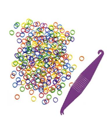 Orthodontic Elastic Rubber Bands 100 Pack - Neon | Medium Force 3.5 Ounce | For Braces, Dreadlocks, Hair Braids | Free Elastic Placer | Small Rubberbands - Buy Online on GoSupps.com