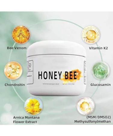 Cvreoz Australian Honey Bee Venom Pain and Bone Healing Cream 2pcs Bee Venom Gel for Arthritis Bee Venom Pain Cream with Australian Honey Bee Venom Bee Venom Cream for Joint and Probiotic - Buy Online on GoSupps.com