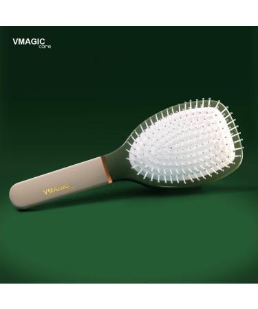 Paddle Hair Brush Glide Thru Detangling Detangler Brush for Natural Curly Straight Wet or Dry Hair HairBrush for Adults & Kids Hair (GREEN) P-Green - Buy Online on GoSupps.com
