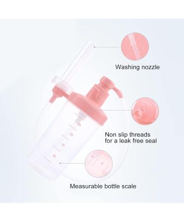 500ml Vaginal Sheer Cleaner | Portable Anal Cleaning Set for Women & Men | Shower Inlet System for Post-Birth Care (Pink) - Buy Online on GoSupps.com