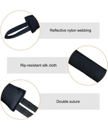 Dongker 30cm Dog Bite Sausage Tug Toy | Dual Loop Training Toy for K9 IGP IPO Obedience | Blue with Reflex Strip - Buy Online on GoSupps.com