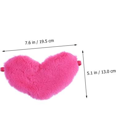 Beaupretty Masque de Sommeil Gar on Fille Peluche Forme C ur Cache Yeux Doux et lastique Masque Nuit Occultant pour Yeux Confortable et Cr atif pour Voyages et Siestes - Buy Online on GoSupps.com