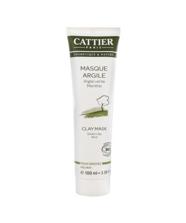 Cattier Organic Mint Green Clay Mask 100ml