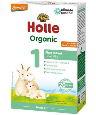 Holle Organic Infant Goat Milk Formula 1 - 100% Natural & Gentle for Babies - Buy Online on GoSupps.com