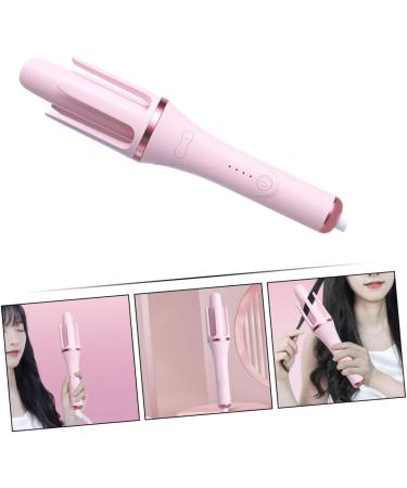 Baluue Fully Automatic Hair Curling Iron Curler Tool Hair Rollers Pink Nylon 32.50X5.50X5.50CM Pink - Buy Online on GoSupps.com