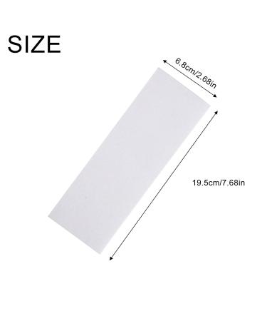 100 One-Way Wax Strips for Hair Removal - Fleece Paper for Body Legs & Face | All Skin Types - Easy & Effective (1 Pack) - Buy Online on GoSupps.com