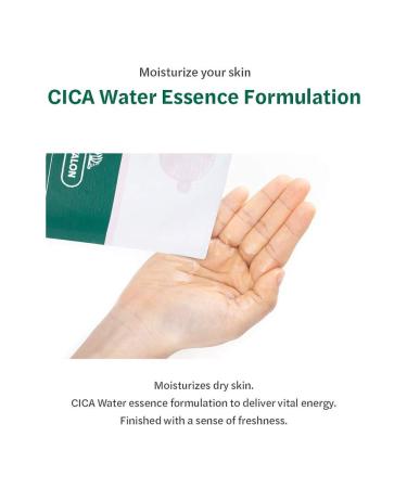 VT COSMETICS CICA MOISTURE Mask (6Pcs) | Hyalon Sheet Mask for Moisturizing & Acne Care with Centella Asiatica Extract | Korean Skin Care - Buy Online on GoSupps.com