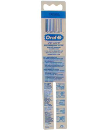 Oral-B Cross Action Power Replacement Brush Heads Soft - 2 Pack (Pack of 4) - Buy Online on GoSupps.com