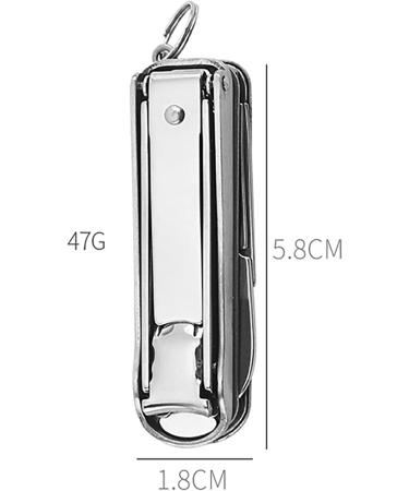 Stainless Steel Nail Clippers Foldable Nail Clippers Set Keyring Manicure Set Blue - Buy Online on GoSupps.com