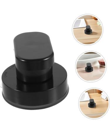 Healeved 2 Pieces Suction Cup Door Handle Black Strong Suction Cup Non-Slip Bathroom Handle for Bathtub Refrigerator Drawer Furniture Safety Handle - Buy Online on GoSupps.com