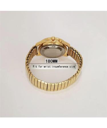 Suddenly Talking Gold Stainless Steel Watch for Seniors Men | Loud Sound & Visually Impaired Friendly | Time-Day-Date Alarm - Buy Online on GoSupps.com