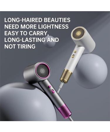 Numoya Hair Dryer Numoya Jetspeed Hair Dryer Blow Dryer with Diffuser for Curly Hair Portable Hair Dryers for Women Travel for Home Travel Salon (White) - Buy Online on GoSupps.com