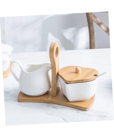 KICHOUSE 1 Set Sugar Bowl Milk Jug Set Storage Tank with Cover - Buy Online on GoSupps.com