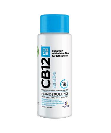 CB12 Sensitive Refreshing mouthwash for sensitive teeth 12-hour effect 250 ml 500 ml (1 pack)