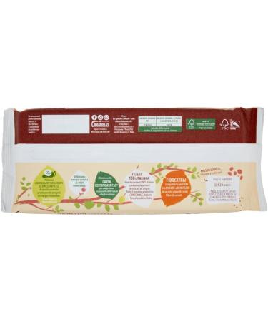 Misura Crackers Integrali Fibrextra Whole Grain Crackers 14% Fiber and 100% Whole Wheat Flour 385 g Pack of 6 - Buy Online on GoSupps.com