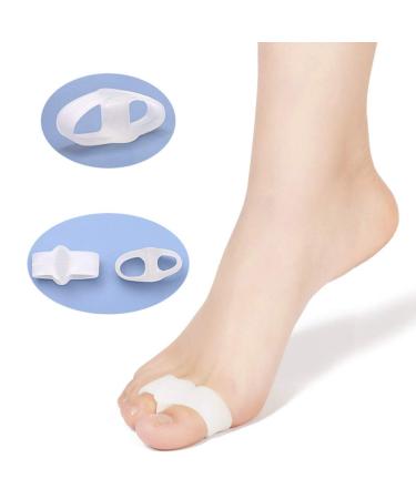 Slrmkk toe separator silicone thumb Valgus orthesis overlapping toe splinters double grinding design no matter the left and right feet big toe