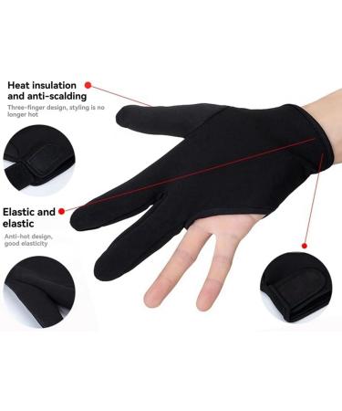 yomoe Three Finger Hair Clip for Salon Hairdressing Thick Curling Iron Splint Hair Products Anti-Scald for Hair - Buy Online on GoSupps.com