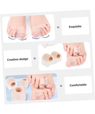 Bunion Toe Separators 6 Pairs - Silicone Gel Sleeves for Men & Women - Bunion Correctors & Toe Separators - 2.7x2.2cm - 3pcs - Buy Online on GoSupps.com