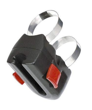 Rixen and Kaul KlickFix frame adapter with U-lock holder black one size